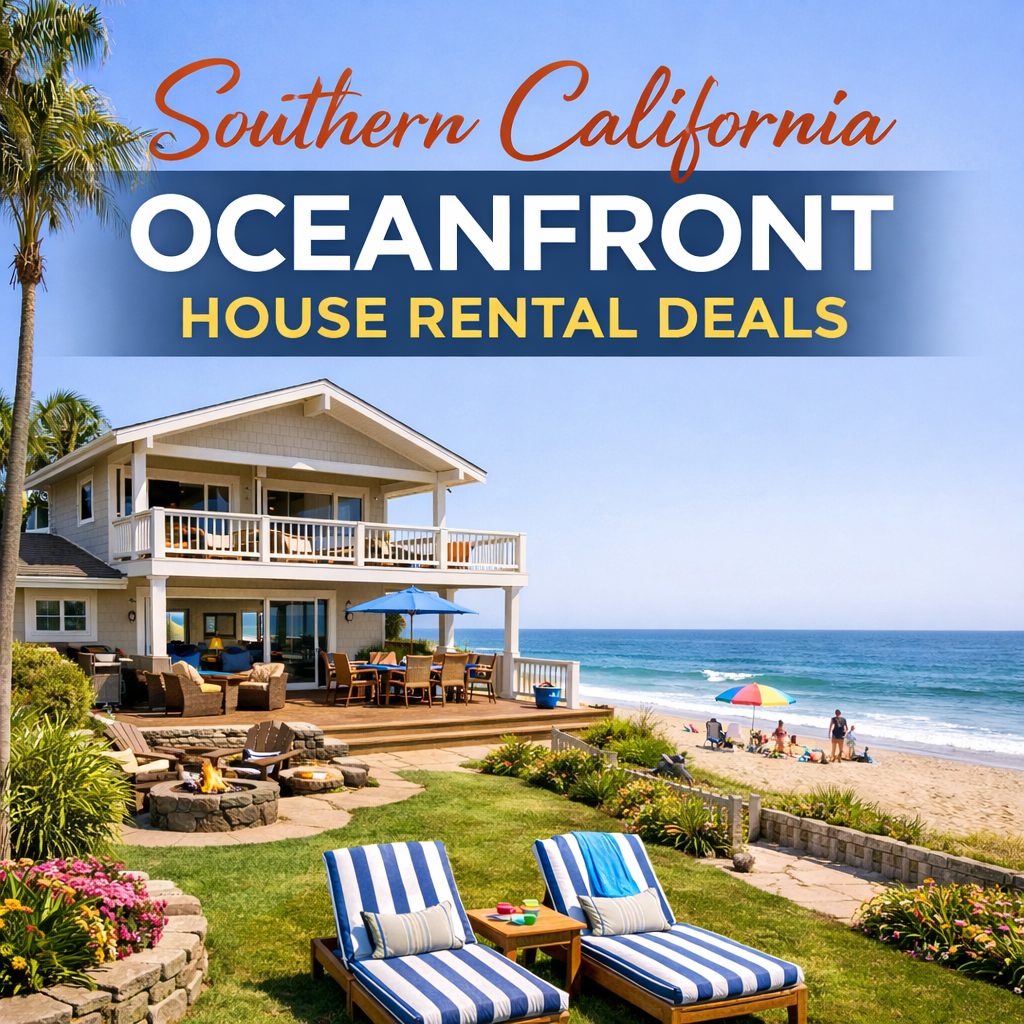 Southern California Oceanfront House Rental Deals